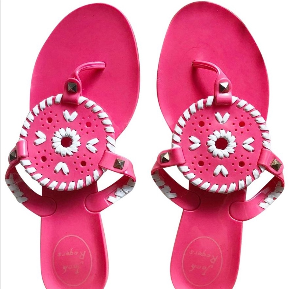 Jack Rogers jelly Georgica sandals